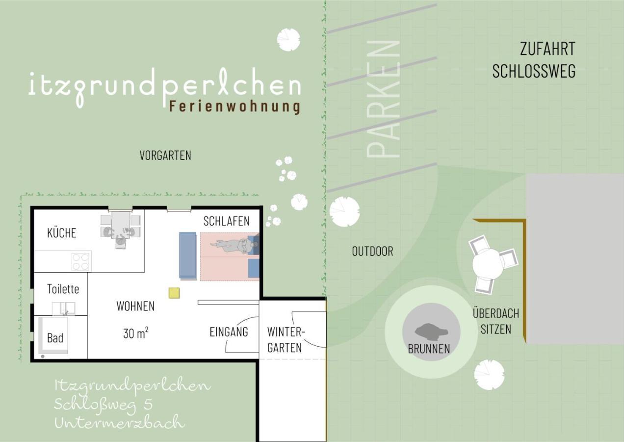 Apartament Itzgrundperlchen Untermerzbach Zewnętrze zdjęcie